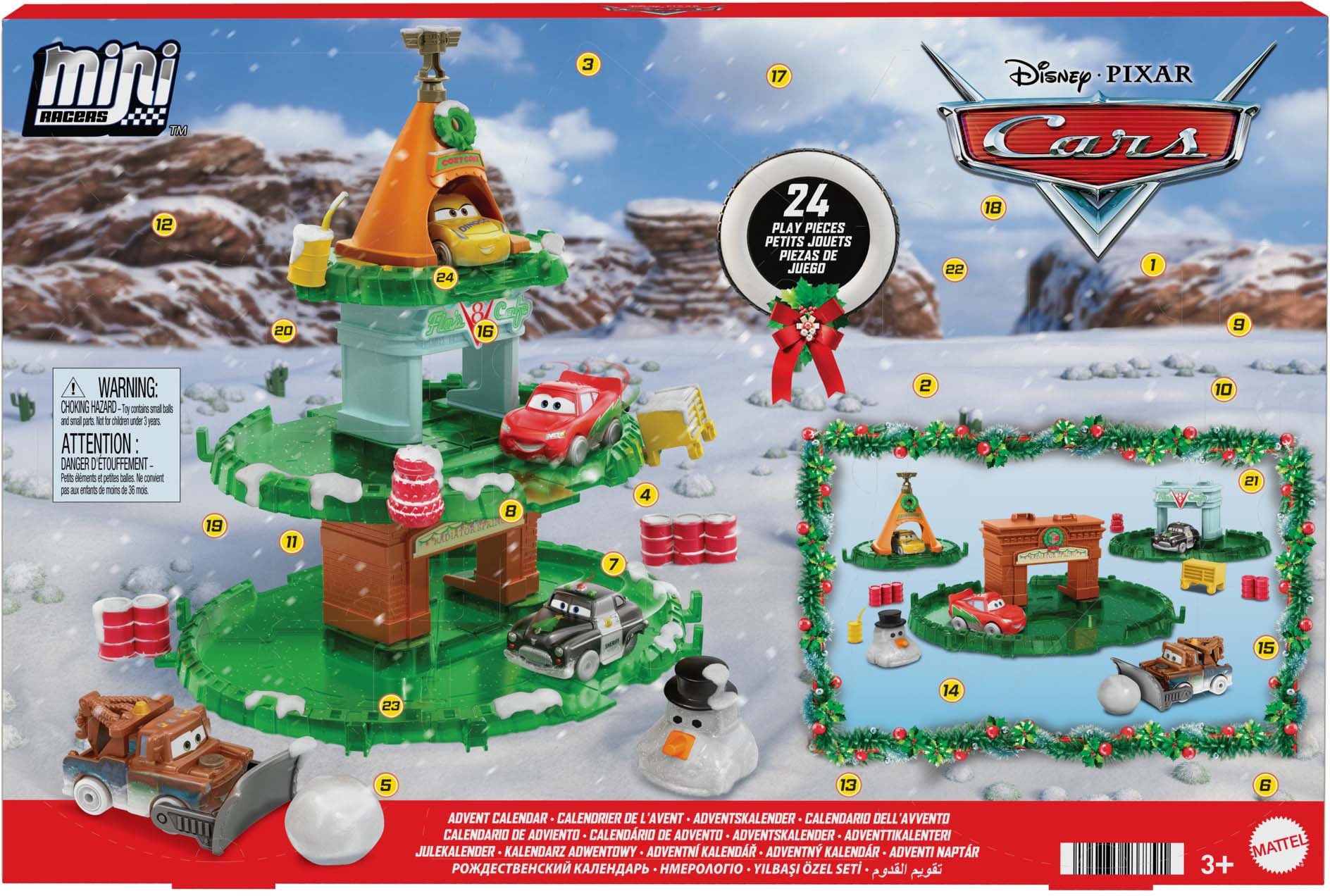 Disney Cars Minis Adventskalender 2024 von Disney Cars