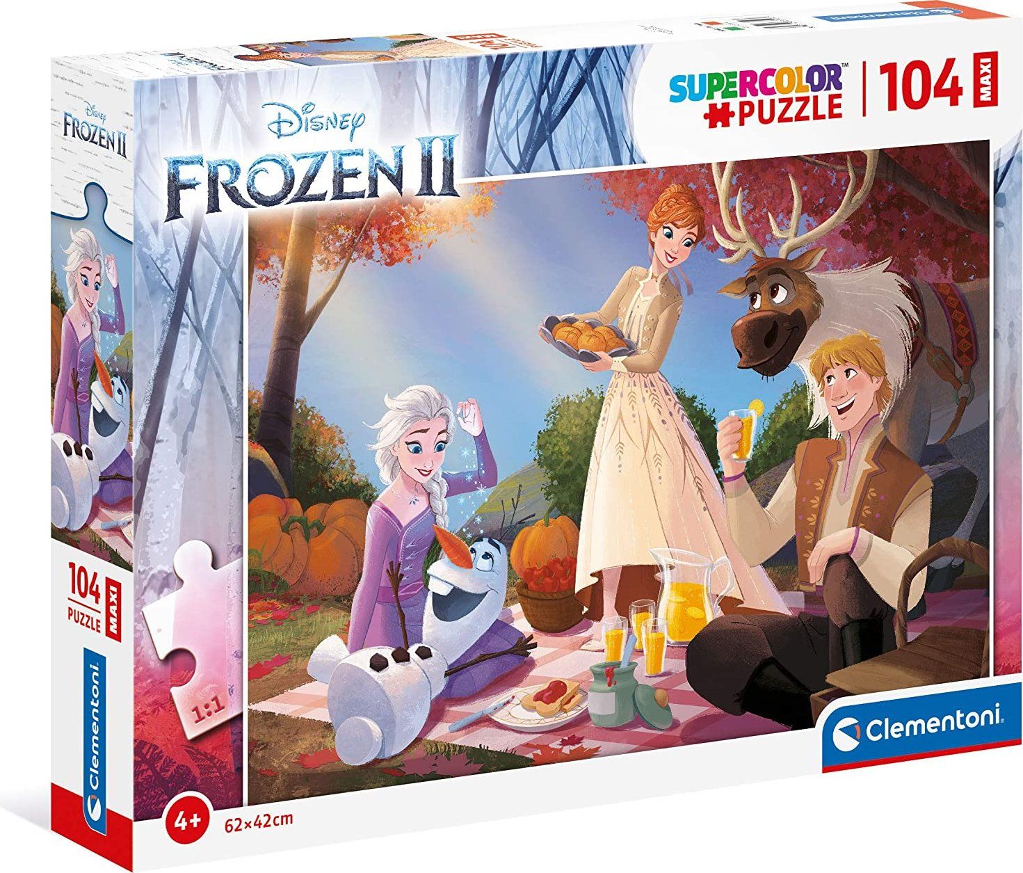 Disney Die Eiskönigin 2 Puzzle Maxi, 104 Teile von Disney Die Eiskönigin