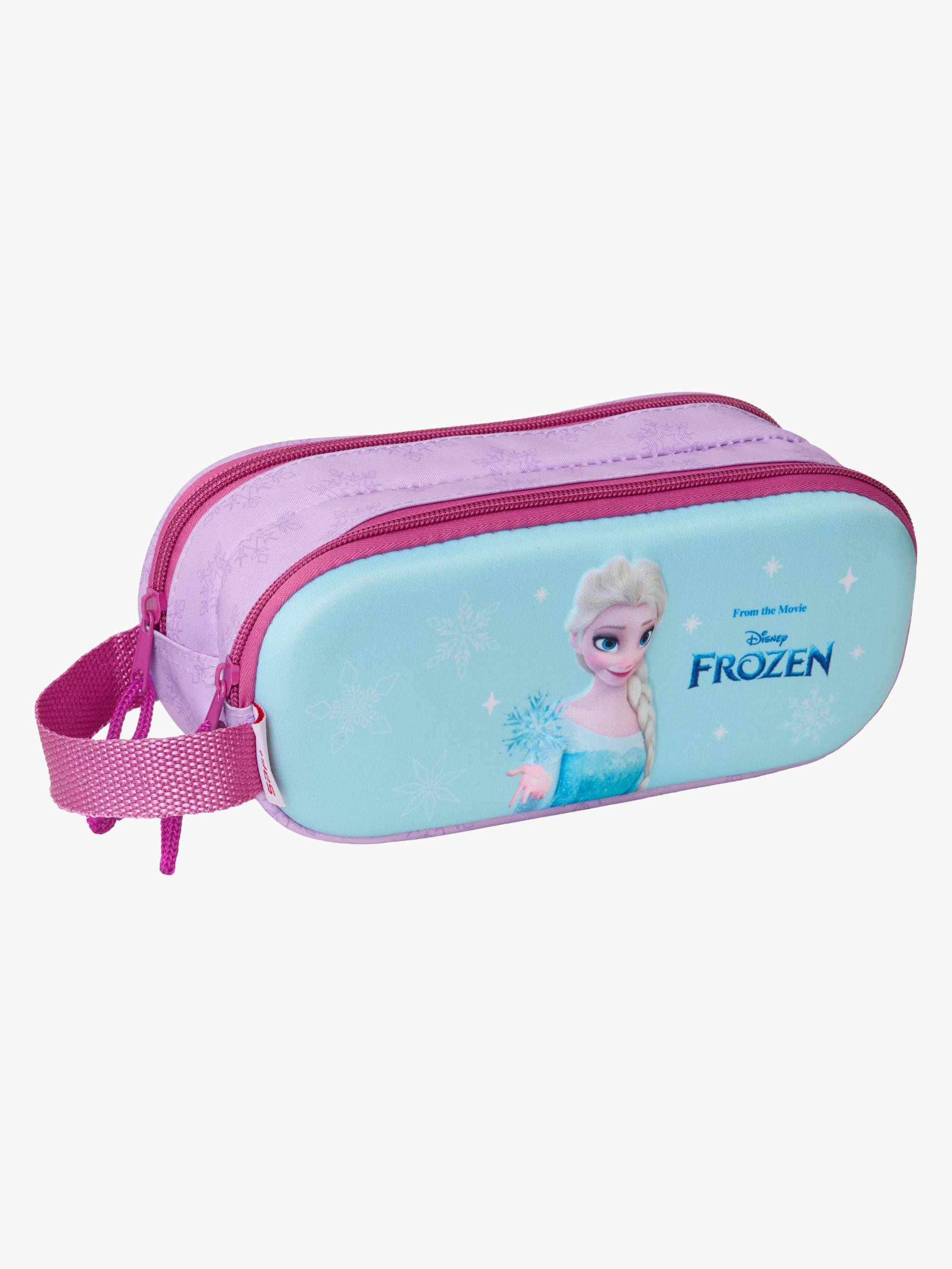 Disney Die Eiskönigin 3D Doppel-Federmäppchen, Blau/Pink Disney Die Eiskönigin 3D Doppel-Federmäppchen, Blau/Pink von Disney Die Eiskönigin