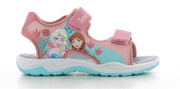 Disney Die Eiskönigin Classic Kinder Sandalen, Coral/Light Turkish Blue, 25 von Disney Die Eiskönigin