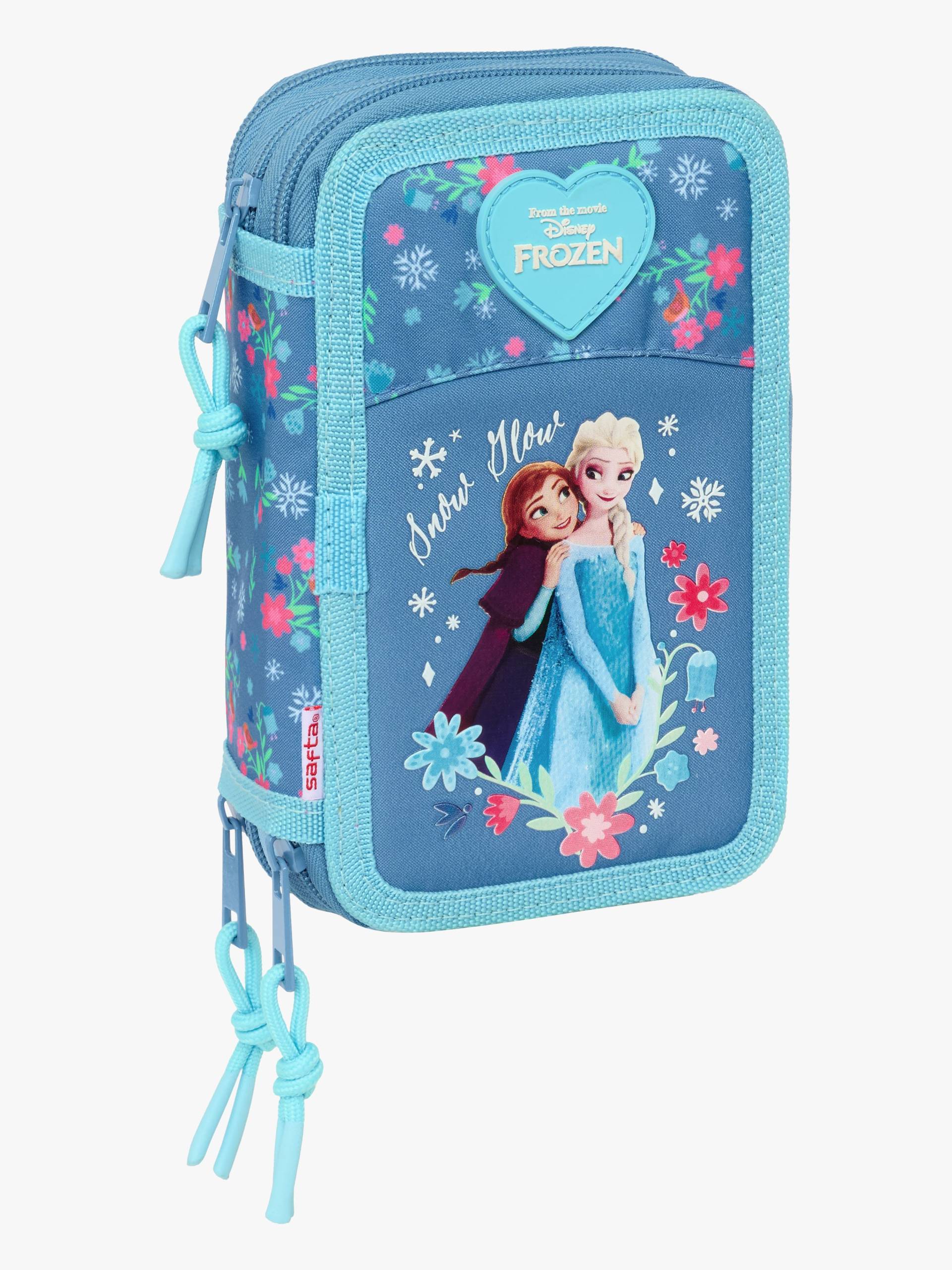 Disney Die Eiskönigin Gefülltes Dreifach-Federmäppchen 37 Teile, Blau Disney Die Eiskönigin Gefülltes Dreifach-Federmäppchen 37 Teile, Blau von Disney Die Eiskönigin