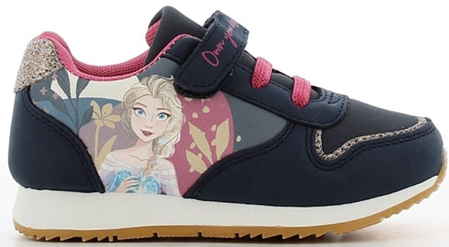 Disney Die Eiskönigin Kinder Sneaker, Navy/Lilac, Größe 30, Kinderschuhe von Disney Die Eiskönigin