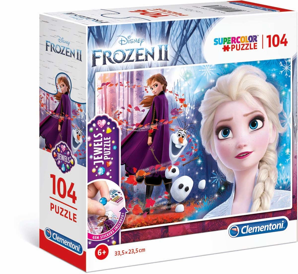 Disney Die Eiskönigin Puzzle 2er-Pack 104 Teile von Disney Die Eiskönigin