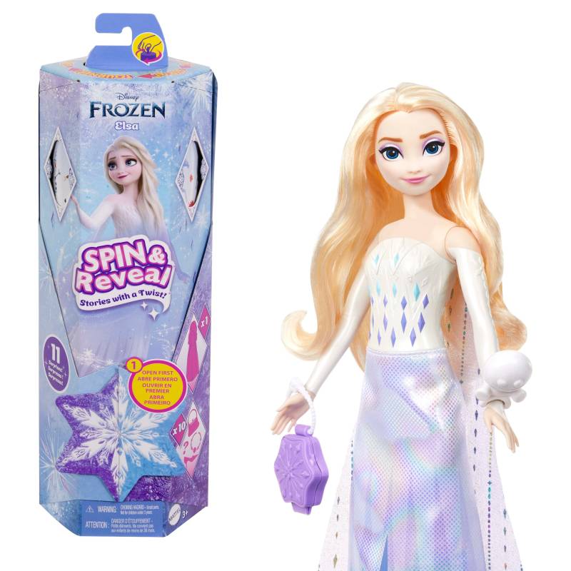 Disney Die Eiskönigin SPIN &  REVEAL Elsa-Puppe von Disney Die Eiskönigin