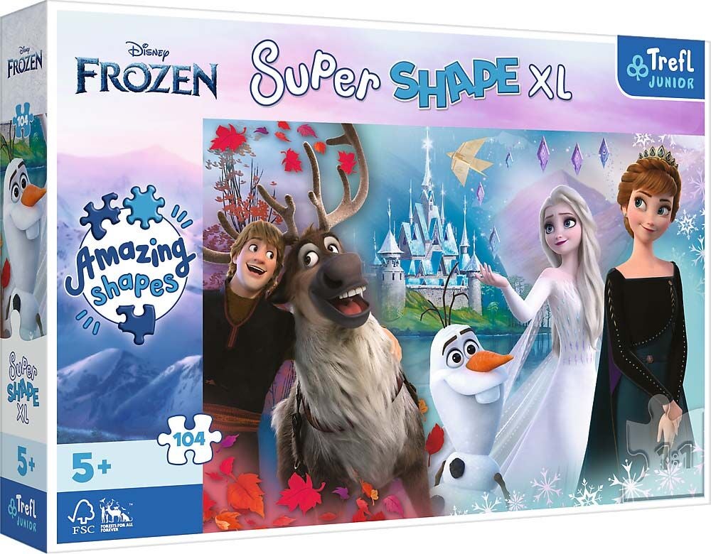 Trefl Junior Die Eiskönigin XL Puzzle 104 Teile von Disney Die Eiskönigin
