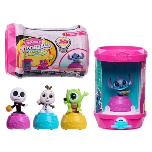 Disney Doorables Micro Motion-Kapseln, 3,8 cm Micro Motion-Überraschungs-Sammelfigur, Kinderspielzeug ab 5 Jahren von Just Play, 7.62 von Disney Doorables