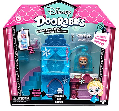 Disney Doorables 69408 Multi Stack Playset Anna, ELSA Die Eiskönigin, Mehrfarbig von Disney Doorables