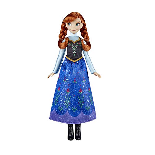 Disney Die Eiskönigin Anna Modepuppe, Kleid und Schuhe inspiriert durch Disneys Die Eiskönigin, für Kinder ab 3 Jahren von Disney Frozen