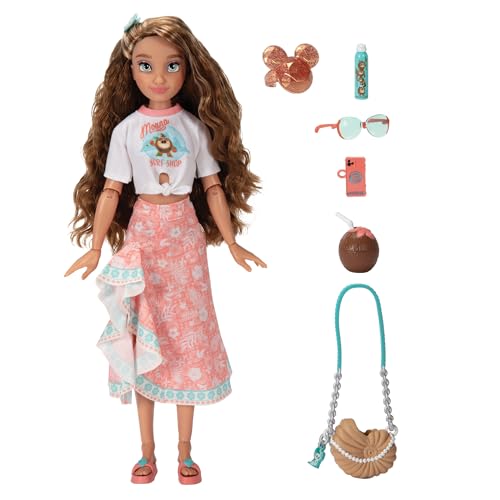 Disney Ily 4ever Vaiana Modepuppe mit Zubehör, 29 cm, 13 Bewegungspunkte, offiziell lizenziert von Jakks Pacific. Komplett mit kombinierbarem Zubehör und glitzerndem Micky-Ring! Disney Ily 4ever Vaiana Modepuppe mit Zubehör, 29 cm, 13 Bewegungspunkte, offiziell lizenziert von Jakks Pacific. Komplett mit kombinierbarem Zubehör und glitzerndem Micky-Ring! von Disney ILY 4ever