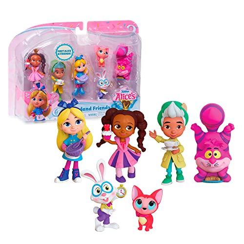 Alicia y su Maravillosa Pastelería - Packung mit 6 Spielfiguren, Mehrfarbig, Einheitsgröße (Famosa ALC01000) von Disney Junior