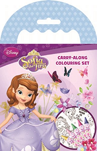 Disney Junior Sofia die Erste Carry Along Ausmalset, Kunststoff, Mehrfarbig von Disney