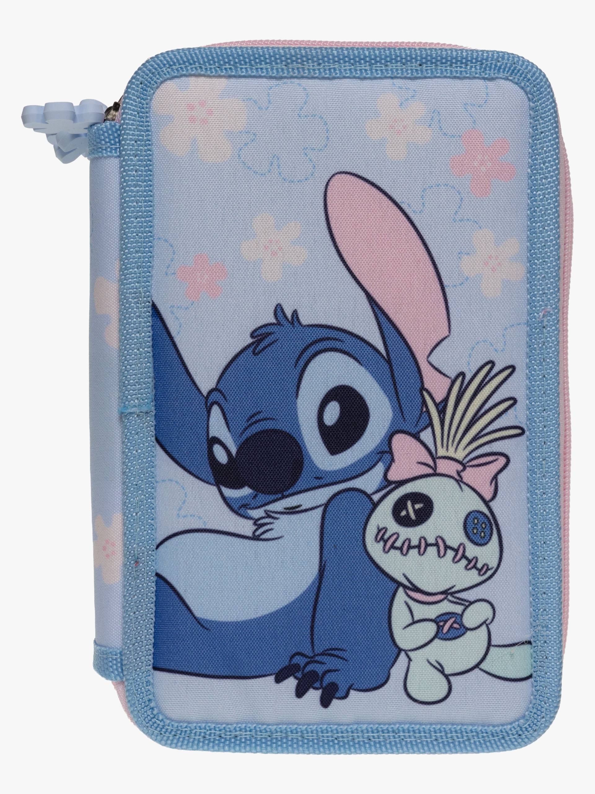 Disney Lilo & Stitch Dreifach-Federmäppchen, Hellblau Disney Lilo & Stitch Dreifach-Federmäppchen, Hellblau von Disney Lilo & Stitch