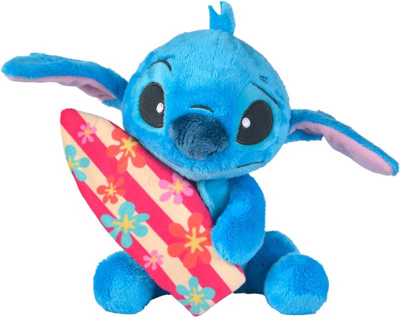 Disney Lilo &  Stitch Plüschspielzeug Stitch mit Surfbrett 25 cm von Disney Lilo & Stitch