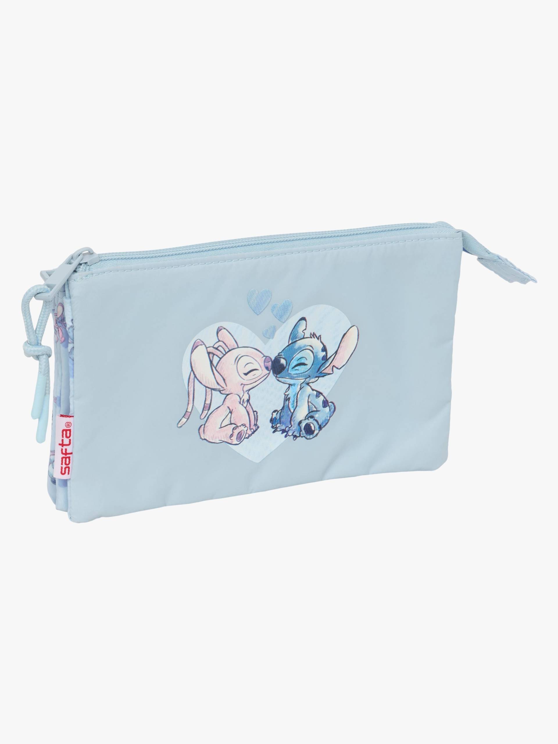 Disney Stitch Dreifach-Federmäppchen, Blau Disney Stitch Dreifach-Federmäppchen, Blau von Disney Lilo & Stitch