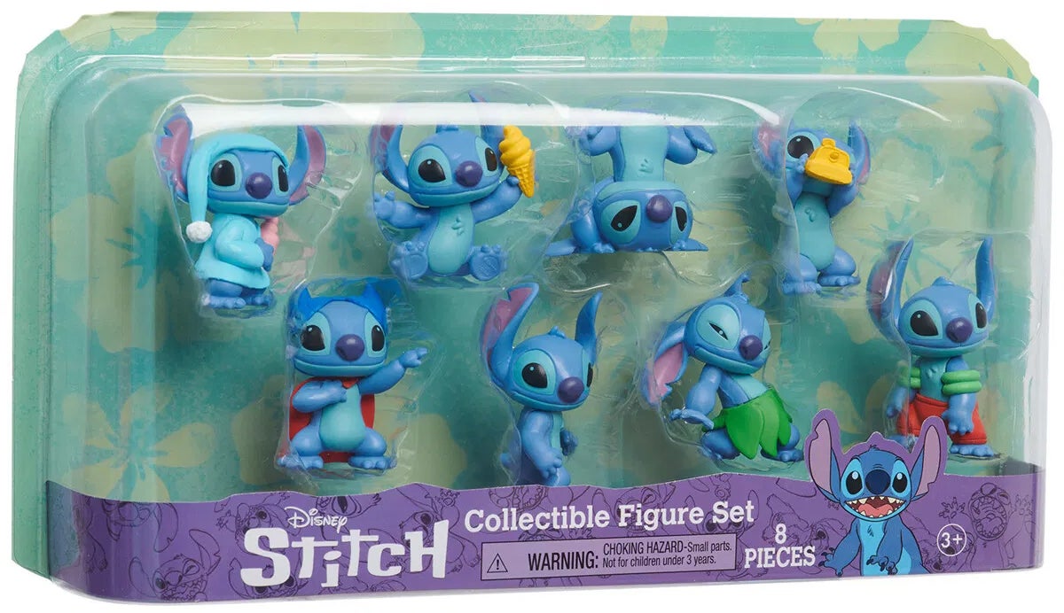 Disney Stitch Figurenset 8er-Pack 7 cm von Disney Lilo & Stitch