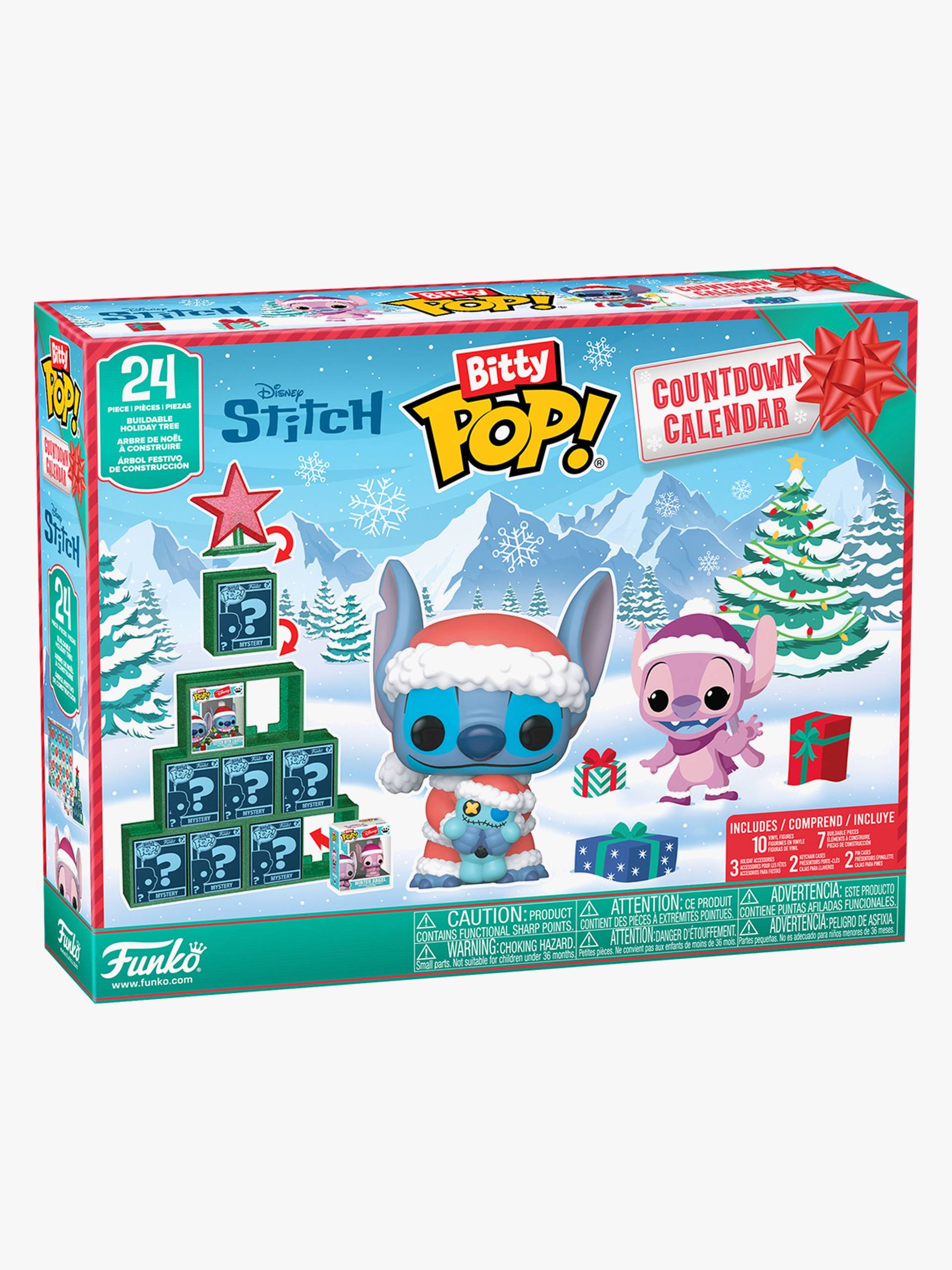 Funko Bitty Adventskalender Disney Stitch Holiday Funko Bitty Adventskalender Disney Stitch Holiday von Disney Lilo & Stitch