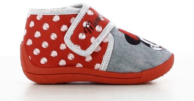 Disney Minnie Maus Hausschuhe, Red/Light Grey, 30 von Disney Minnie Maus