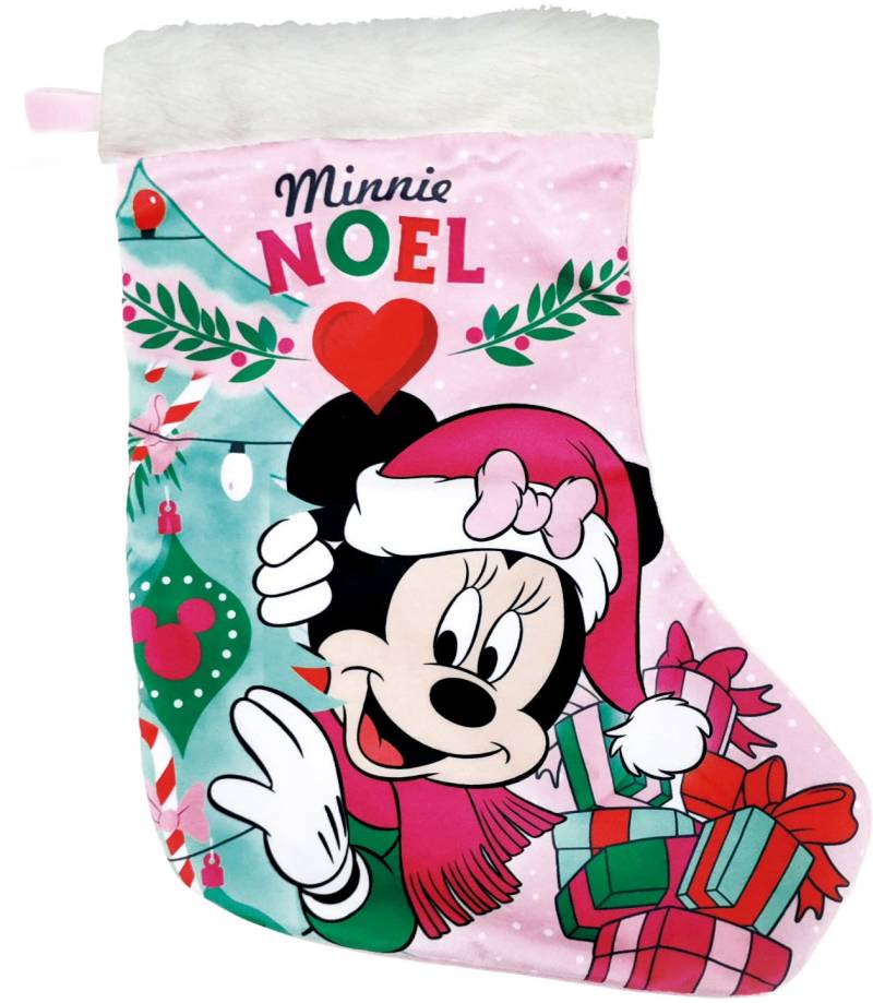 Disney Minnie Maus Weihnachtsstrumpf, Rosa von Disney Minnie Maus