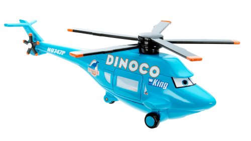 Disney Pixar CARS 2 - Dinoco Hubschrauber / Helicopter Fahrzeug (Deluxe Series) von Disney