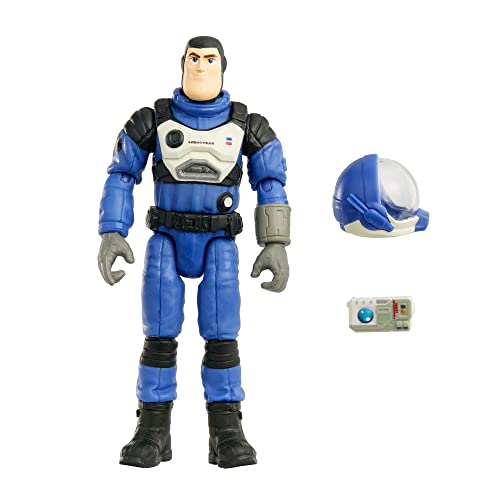 Buzz Lightyear HJK11 - Disney und Pixar Lightyear XL-14 Buzz Lightyear Figur, authentische Actionfigur ca. 13 cm groß mit 12 beweglichen Gelenken, Spielzeug ab 4 Jahren von Mattel