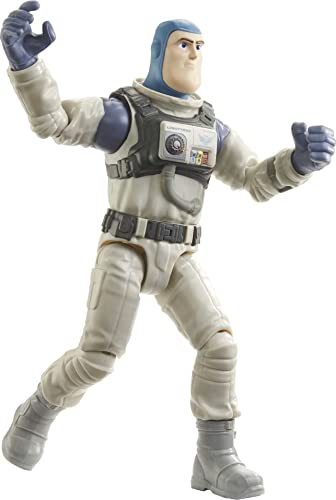 Buzz Lightyear HHK31 - Große Disney und Pixar Lightyear Buzz-XL-01-Actionfigur, 30,5 cm großes authentisches Sammelspielzeug zum Film, 14 bewegliche Gelenke, Spielzeug für Kinder ab 4 Jahren von Mattel