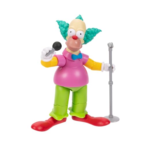 The Simpsons 176634 Die Simpsons 12,7 cm Krusty Sammel Actionfigur, Bunt von The Simpsons