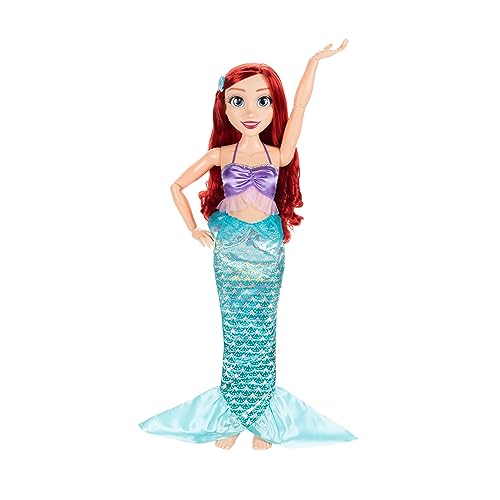 Disney Princess Playdate Arielle Puppe mit Zubehör, 80cm von Disney Princess