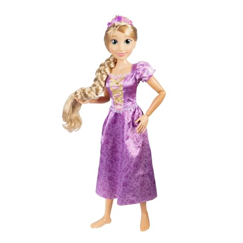 Disney Princess Playdate Rapunzel Puppe mit Zubehör, 80cm von Disney Princess