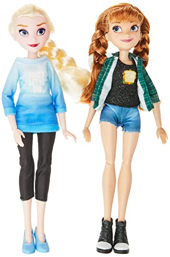 Disney Prinzessinnen Comfy Squad ELSA und Anna, Puppen zum Film Chaos im Netz mit Freizeit-Outfit und Zubehör Disney Prinzessinnen Comfy Squad ELSA und Anna, Puppen zum Film Chaos im Netz mit Freizeit-Outfit und Zubehör von Disney Princess