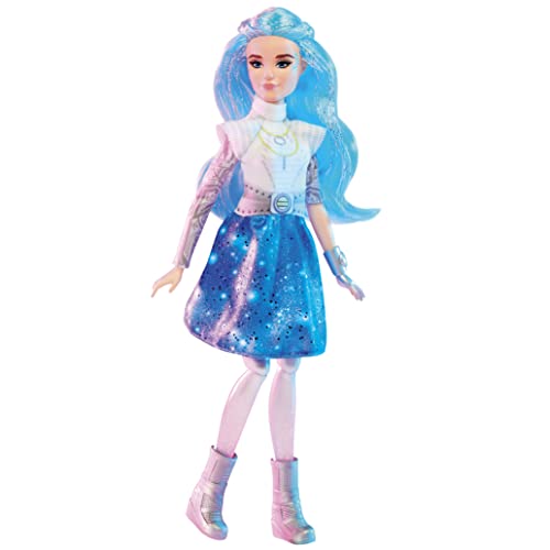 Disney Princess Zombies 3 singende Addison-Modepuppe – beleuchtete Puppe mit Musik und Gesang, Outfit und Zubehör Spielzeug für Kinder ab 6 Jahren, Mehrfarbig, F6006 von Disney Princess