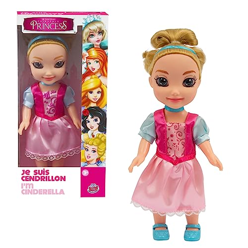 Fairytale Princess, Puppe 25 cm, mit Prinzessinnen-Outfit und Zubehör, Modell Cinderella, Spielzeug für Kinder ab 3 Jahren, Giochi Presziosi, FAT003 von Cicciobello