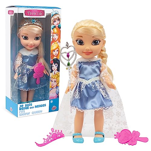 Fairytale Princess, Puppe 35 cm, mit Prinzessinnen-Outfit und Zubehör, Modell Eiskönigin, Spielzeug für Kinder ab 3 Jahren, GIOCHI PREZIOSI, FAT011 von Little Live Pets