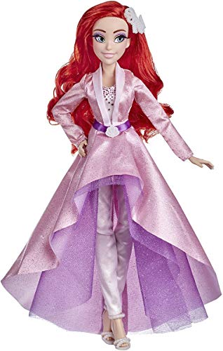 Hasbro Disney Prinzessinnen Prinzessin Style Serie 07 Arielle, Moderne Modepuppe mit Ohrringen und Schuhen, für Mädchen ab 6 Jahren E9157 von Disney Princess