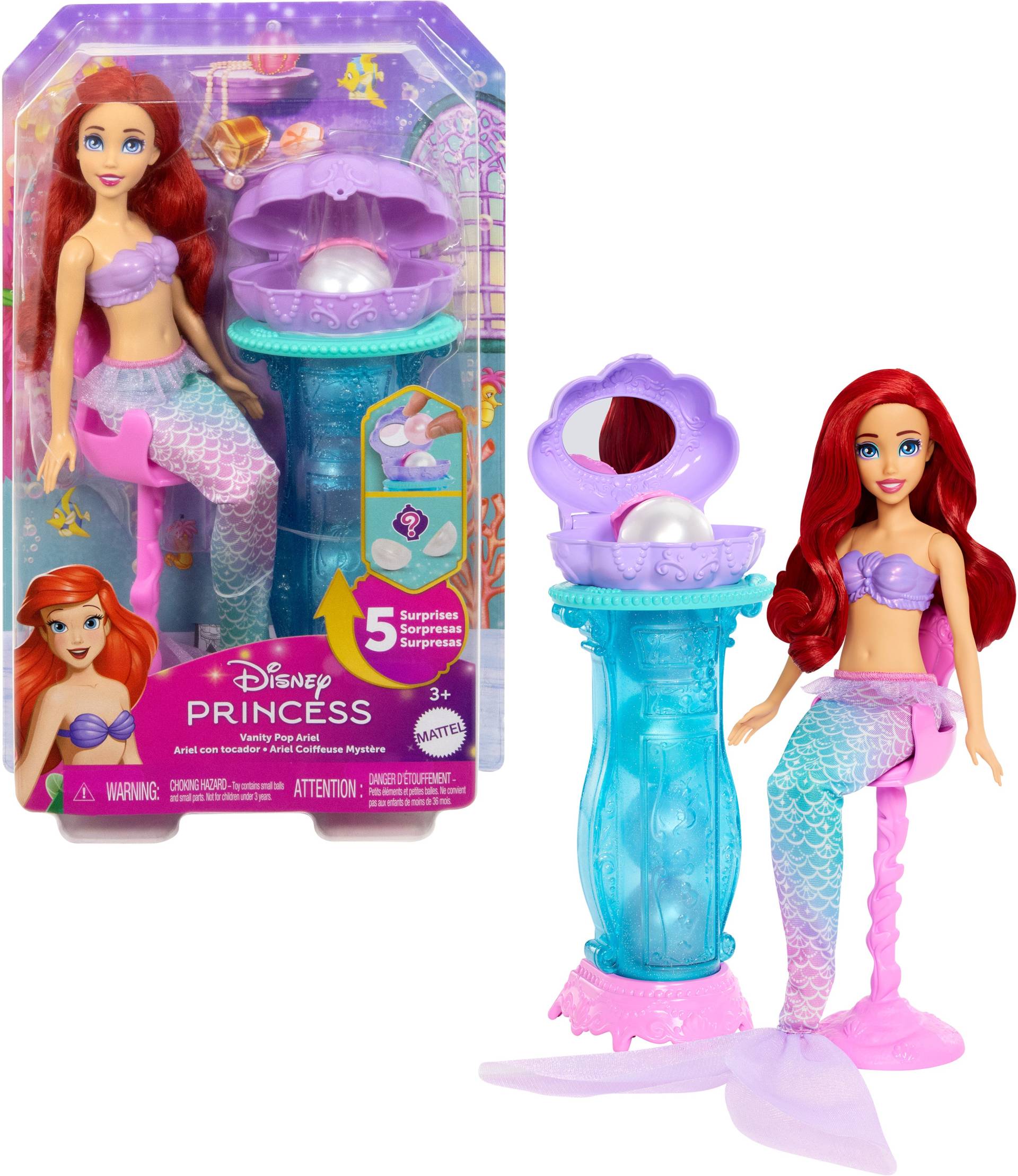 Disney Prinzessinnen Arielle Surprise Spielset mit Puppe von Disney Prinzessin