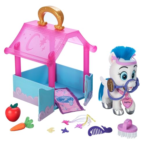 Disney Store Offizielles Pegasus Spielset, Hercules, 14-teilig, Set mit Hercules' Pferd, griechischem Stall, Decke und mehr – Geeignet ab 3 Jahren von Disney Store