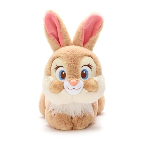 Disney Store Offizielles Japan Miss. Bunny Kleines Weiches Plüschtier, Bambi, 41 cm, Niedliches Plüsch-Kuscheltier, Flauschiger Hase in Schlafpose - Geeignet Ab 0 Jahren von Disney Store