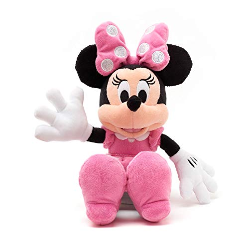 Disney Store Kleines Kuscheltier Minnie Maus, 33 cm / 12", Kultfigur rosa Pünktchenkleid mit Schleife und gestickten Gesichtszügen, für alle Altersstufen geeignet Disney Store Kleines Kuscheltier Minnie Maus, 33 cm / 12", Kultfigur rosa Pünktchenkleid mit Schleife und gestickten Gesichtszügen, für alle Altersstufen geeignet von Disney Store