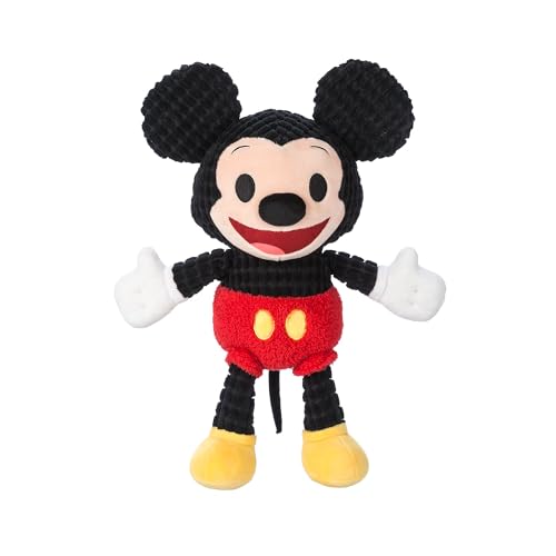 Disney Store Offizielles Micky Maus Blissful Buddies Fidget Kuscheltier, 45cm, Lustige Plüschfigur mit verstellbaren Armen und Beinen – Geeignet ab 0 Jahren von Disney Store