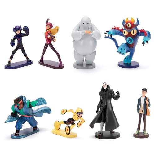 Disney Store Official - Baymax - Riesiges Robowabohu - Figurenset - 8 Spielzeuge - Mit Hiro, Baymax, Go Go, Honey Lemon, Wasabi, Fred, Tadashi und Yokai - Ab 3 Jahren geeignet Disney Store Official - Baymax - Riesiges Robowabohu - Figurenset - 8 Spielzeuge - Mit Hiro, Baymax, Go Go, Honey Lemon, Wasabi, Fred, Tadashi und Yokai - Ab 3 Jahren geeignet von Disney Store