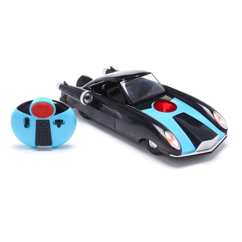 Disney Store Official - Die Unglaublichen - Ferngesteuertes Auto- 36 cm/14" - The Incredibile - Schwarz-blaues Fahrzeug - Rückziehauto mit Licht- und Soundeffekten - Batterien enthalten- Ab 3 Jahren von Disney Store