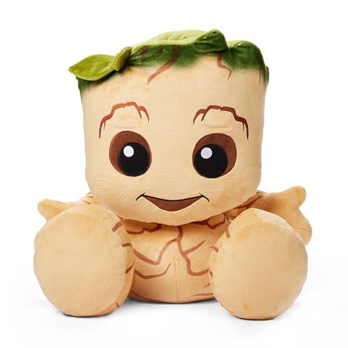 Disney Store Official - Guardians of The Galaxy - Groot - Big Feet Kuschelpuppe - 38 cm/15" - Knuddeliges Plüsch-Baumwesen - Marvel Superheld - Stofftier - Ab der Geburt von Disney Store