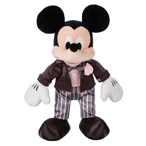 Disney Store Official - Micky Maus als Bräutigam - Kuscheltier - 30,5 cm/12" - Plüschmaus im Smoking - Verlobungs- oder Hochzeitsgeschenk - Ab der Geburt geeignet - Ab 0 Jahren von Disney Store