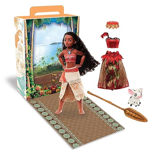 Disney Store Official Moana Story Puppe für Kinder, voll bewegliches Spielzeug mit Zubehör, geeignet für Kinder ab 3 Jahren von Disney Store