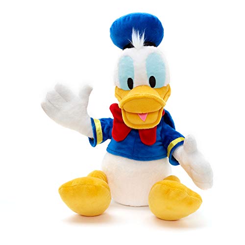 Disney Store Offiziell Mittelgroßes Kuscheltier Donald Duck, 45cm/17, Kultfigur mit niedlichem Matrosenanzug, für alle Altersstufen geeignet von Disney Store