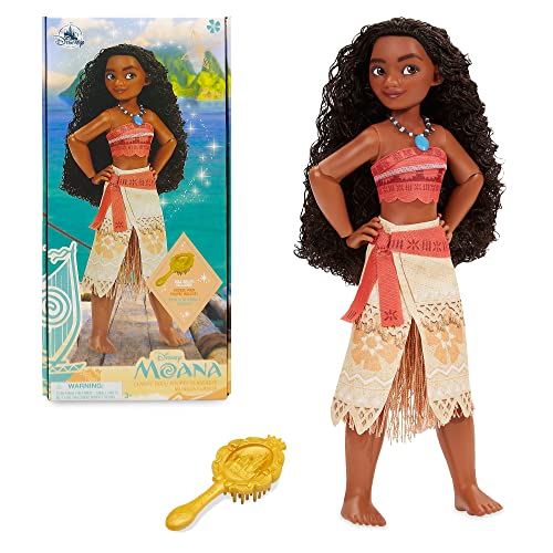 Disney Store Offizielle Vaiana-Puppe für Kinder, 26,5 cm, vollbewegliche Puppe im klassischem Outfit mit ausgearbeiteter Haarbürste, geeignet ab 3 Jahren von Disney Store