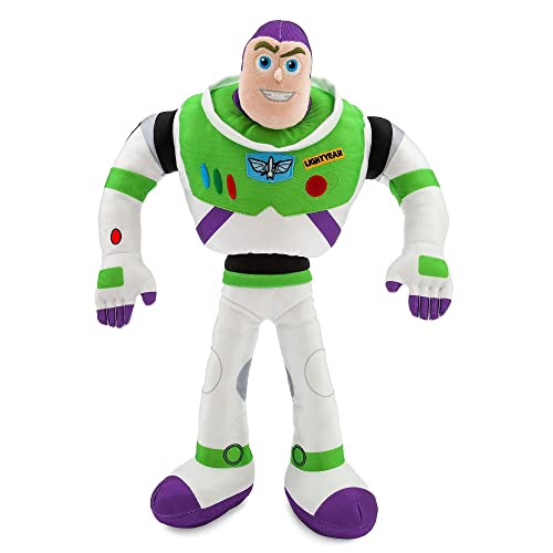 Disney Store Offizielle große Kuschelpuppe Buzz Lightyear, Toy Story, 43 cm, stehende Kuschelpuppe des Space Rangers mit Stickereien und dem typischen Gesichtsausdruck Disney Store Offizielle große Kuschelpuppe Buzz Lightyear, Toy Story, 43 cm, stehende Kuschelpuppe des Space Rangers mit Stickereien und dem typischen Gesichtsausdruck von Disney Store