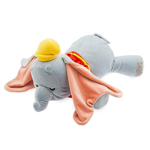 Disney Store Offizieller Dumbo Cuddleez Großes Kuscheltier, 25 cm, Kuscheltierkissen Elefant, Sammelbare Plüschpuppe von Disney Store