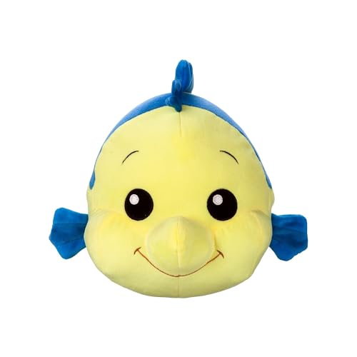 Disney Store Offizielles Fabius Kleine Plüschfigur, 20cm, Arielle, die Meerjungfrau, Kuscheliges Stofftier, Arielles Freund, Niedlicher Fisch mit Schimmernden Akzenten - Geeignet ab Geburt von Disney Store