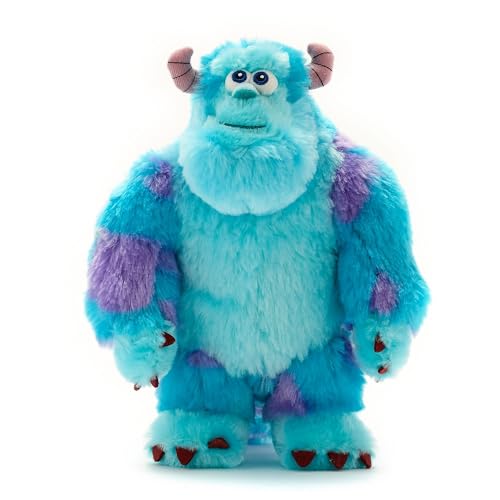 Disney Store Offizielles Sulley Kleines Kuscheltier, Die Monster AG, 24 cm, Plüschfigur mit Filzkrallen und Gepolsterten Hörnern, Geeignet ab Geburt von Disney Store