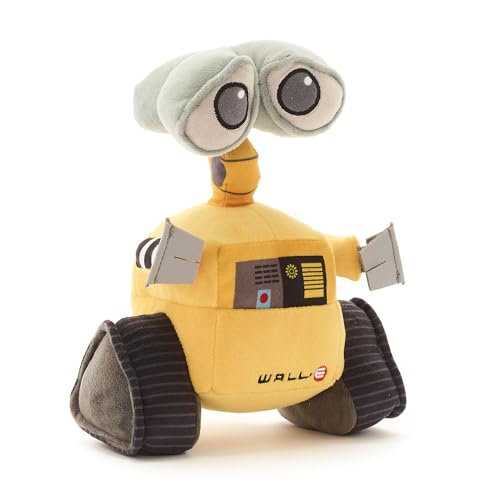 Disney Store Offizielles Wall-E Kleines Kuscheltier, 20 cm, Plüschfigur mit Gestickten Details, Geeignet ab Geburt von Disney Store